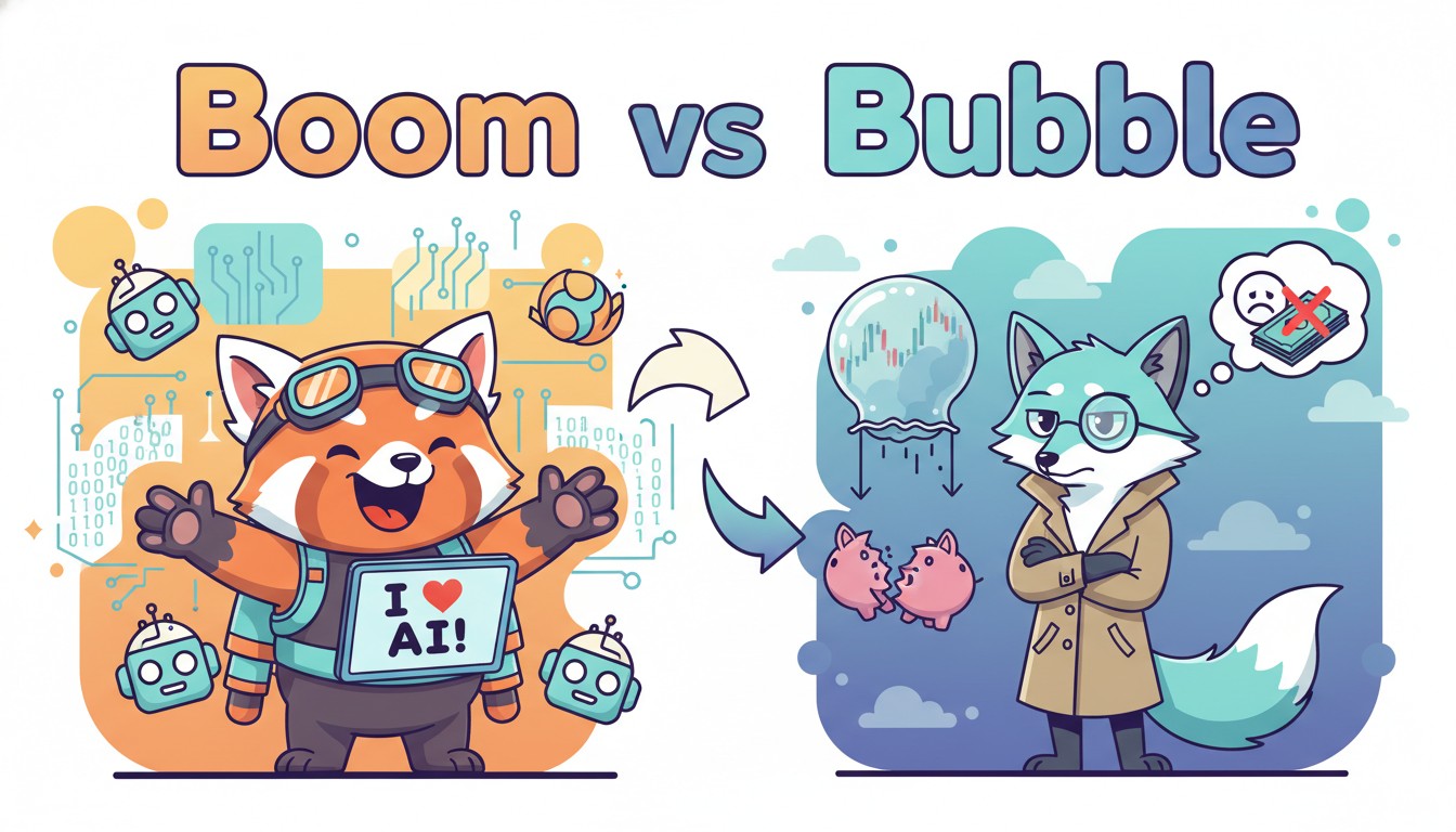 The difference between a boom and a bubble, analyzing the dot-com case and the current tech stock market
